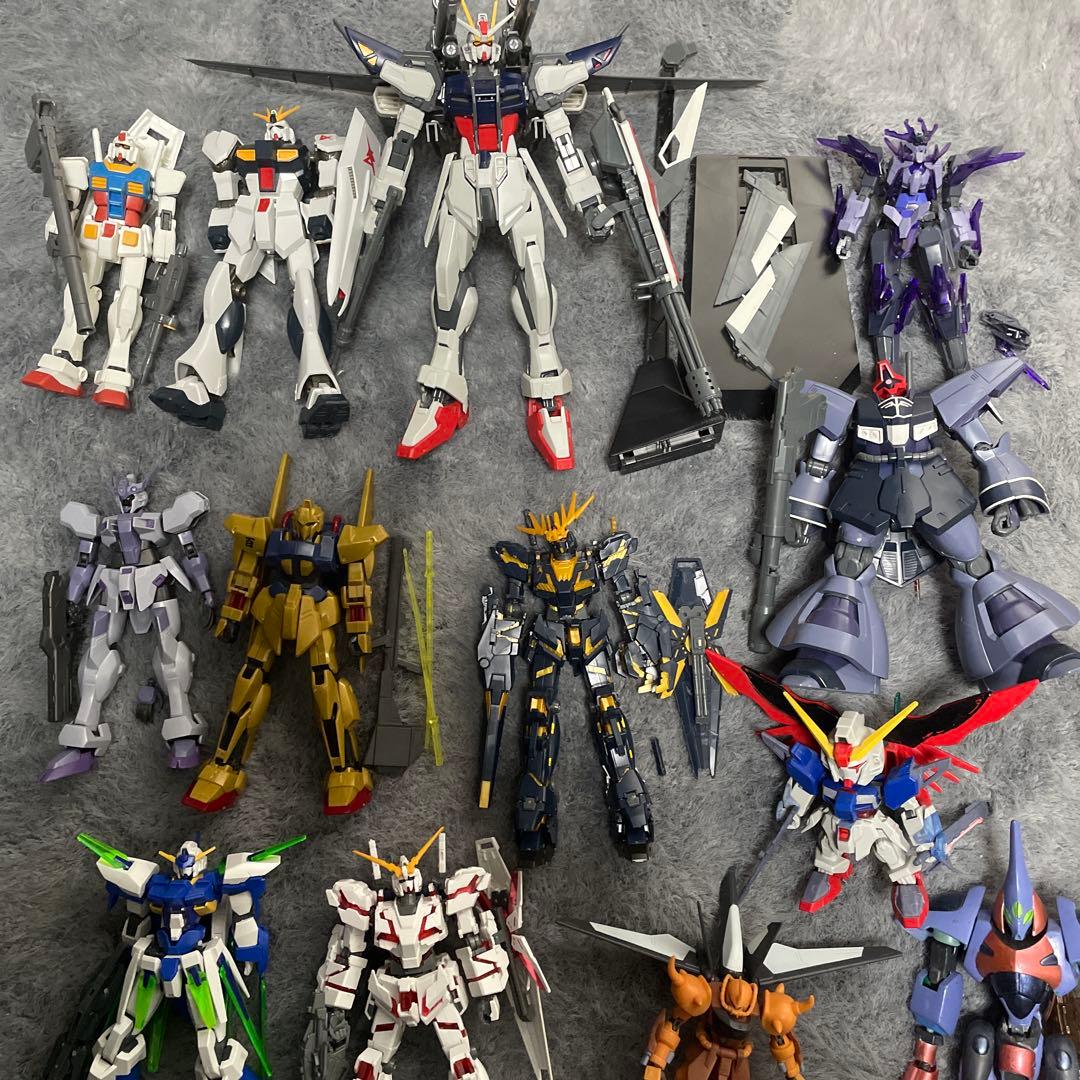 ガンプラまとめ売り　MG HG 他14体