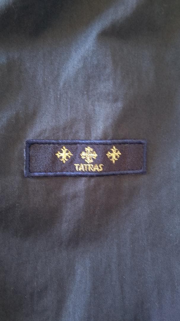 タトラス春コートサイズ3　インナーダウンベスト付き