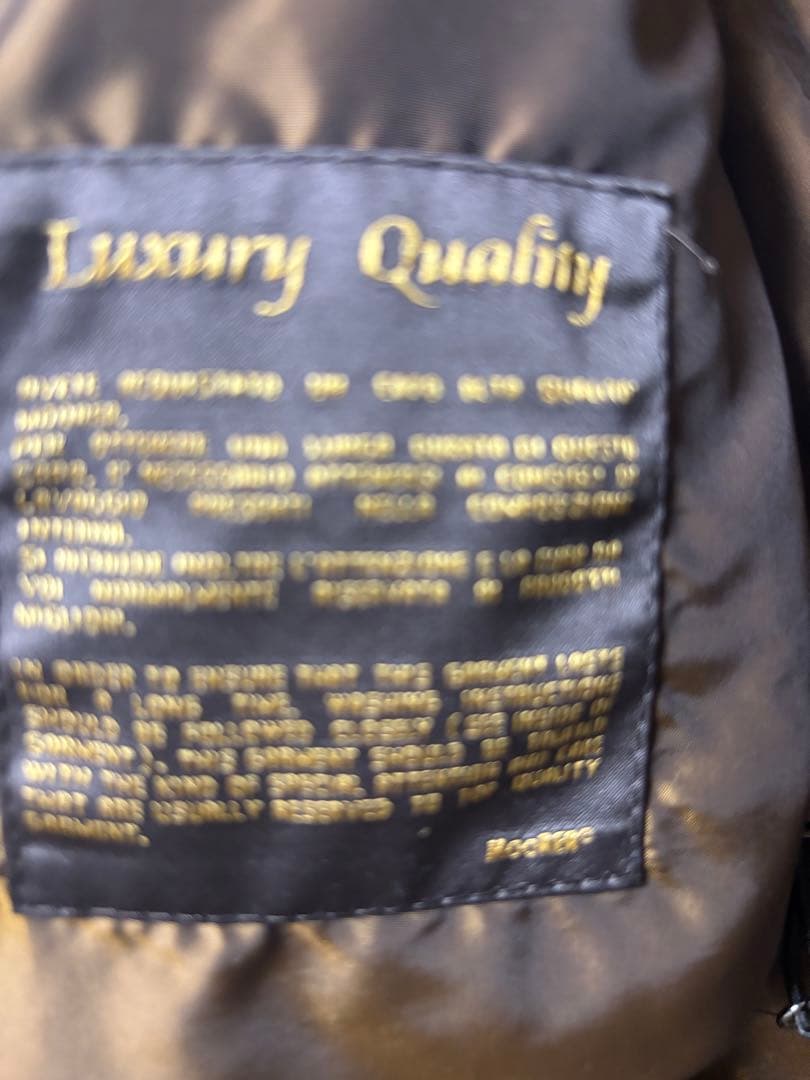 Moorer ネイビー ダウンジャケット