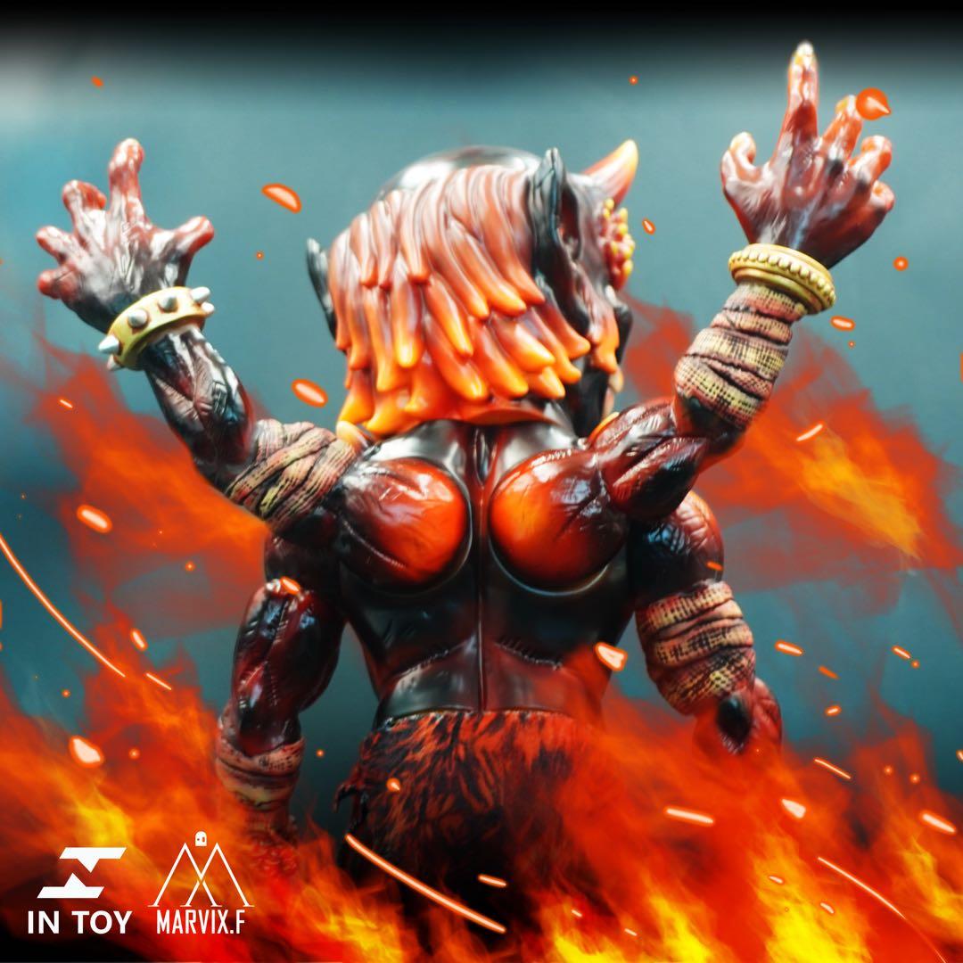 鬼入道　三期色　煉獄エディション　デビル　怪獣　可動　ソフビ　フィギュア　限定