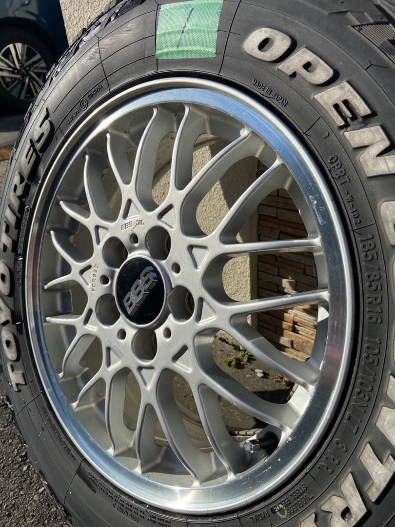 三菱純正BBSホイール&OPEN COUNTRY R/T 16インチ 4本セット