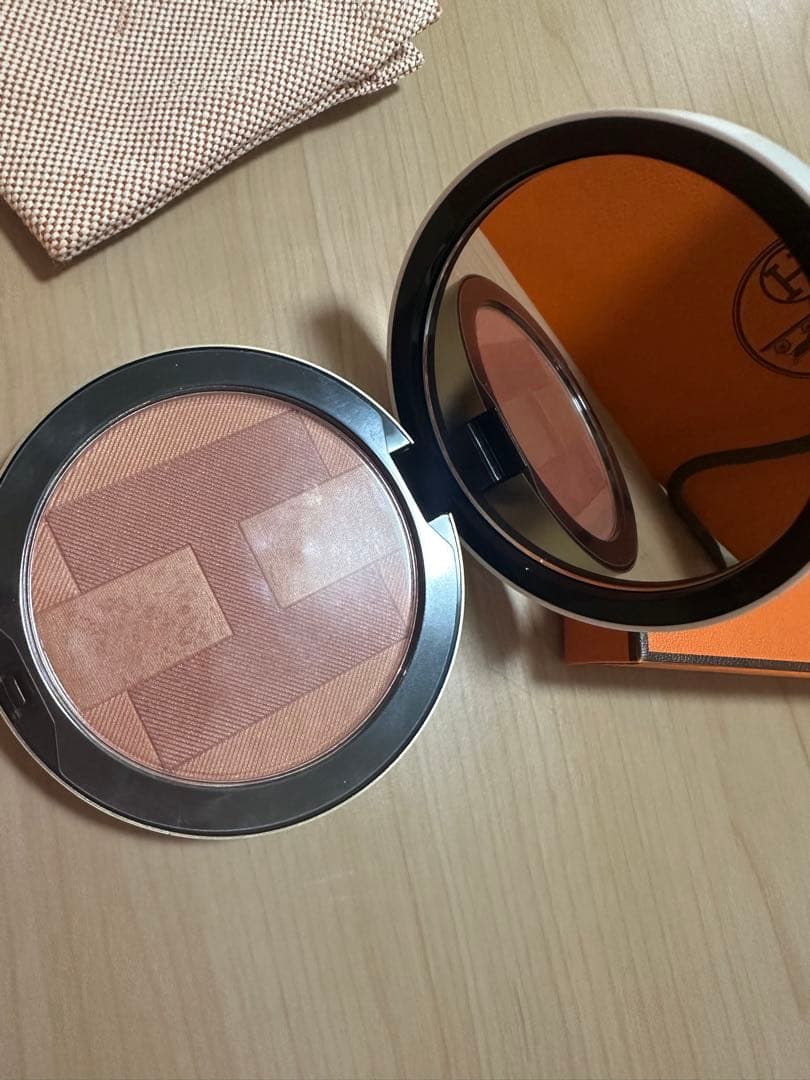 【美品・フルセット】エルメス Hトリオル グラン ブラッシュ 10 ローズ・アレ