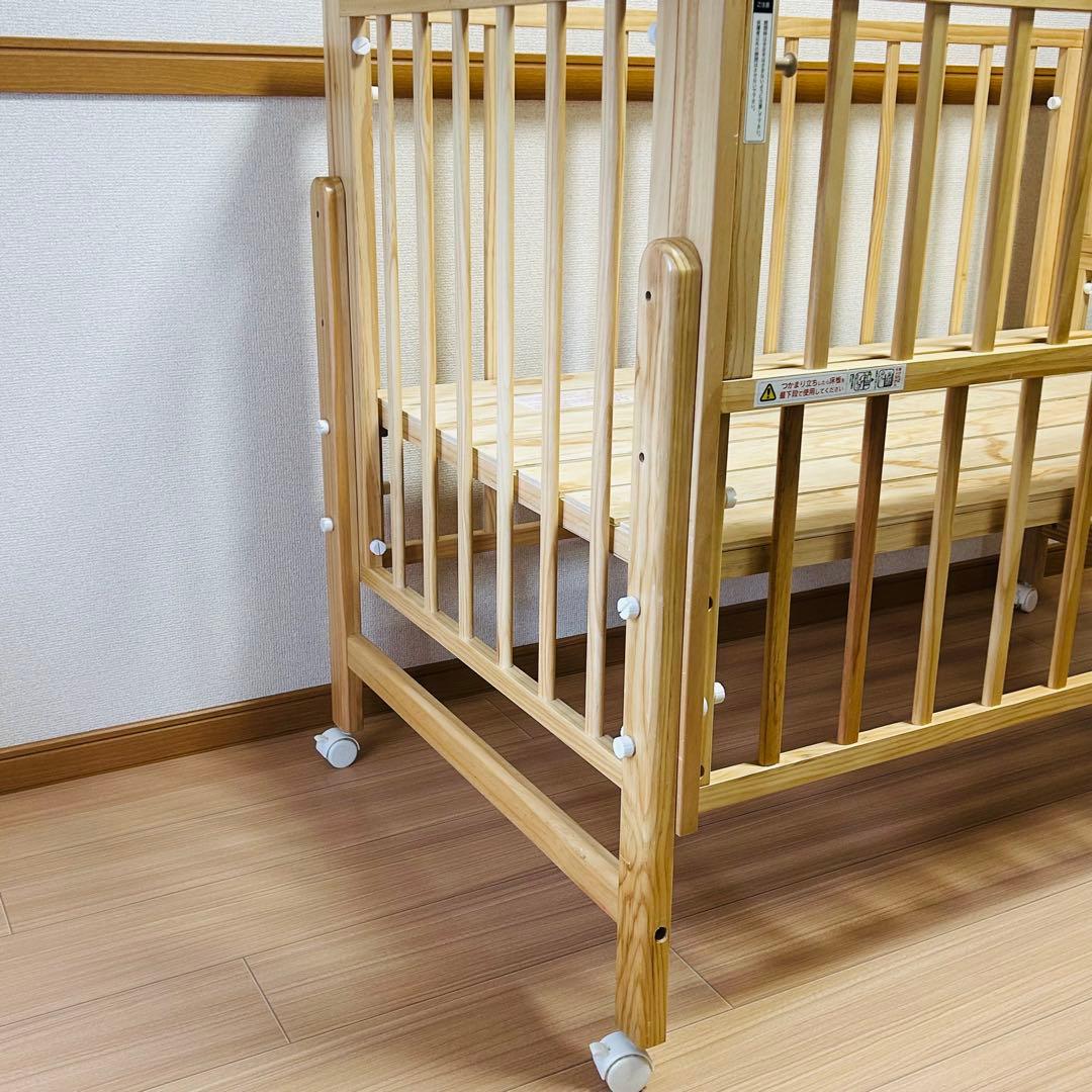 【アカチャンホンポ限定】大和屋　トール　Wオープン　ベビーベッドNA