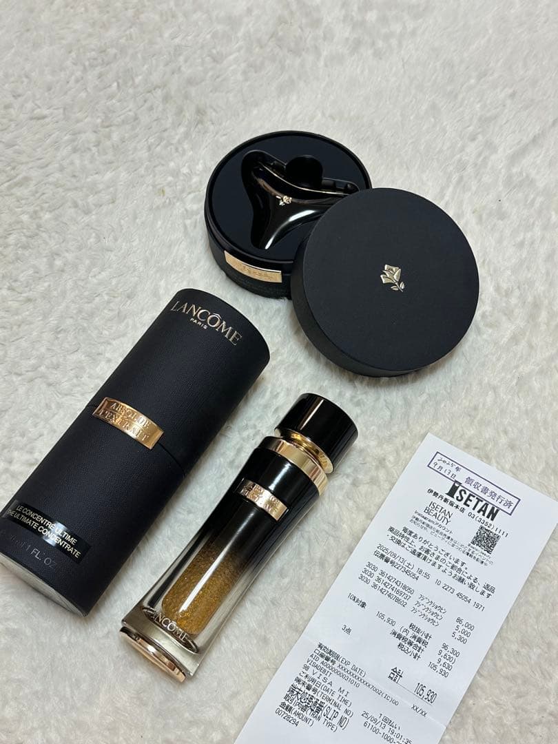 ランコム アプソリュ レクストレ ル コンセントレート マッサージツール付き