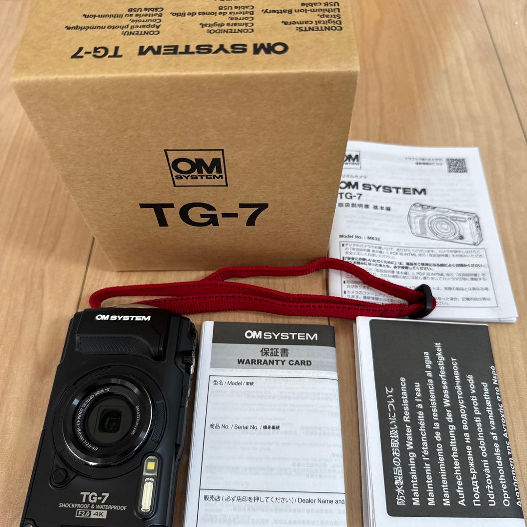 OMSYSTEM TG-7ブラック