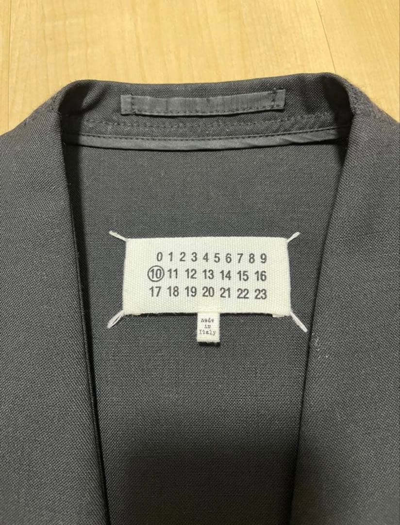 メゾンマルジェラ ノーカラージャケット Size 46