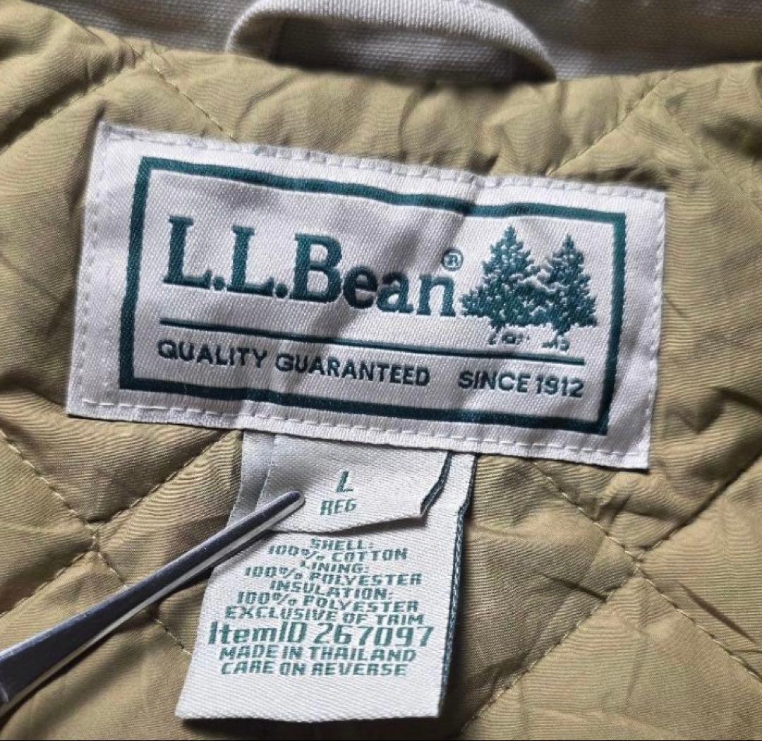 L.L.Beanエルエルビーンハンティングジャケット襟・袖裏コーデュロイ　L