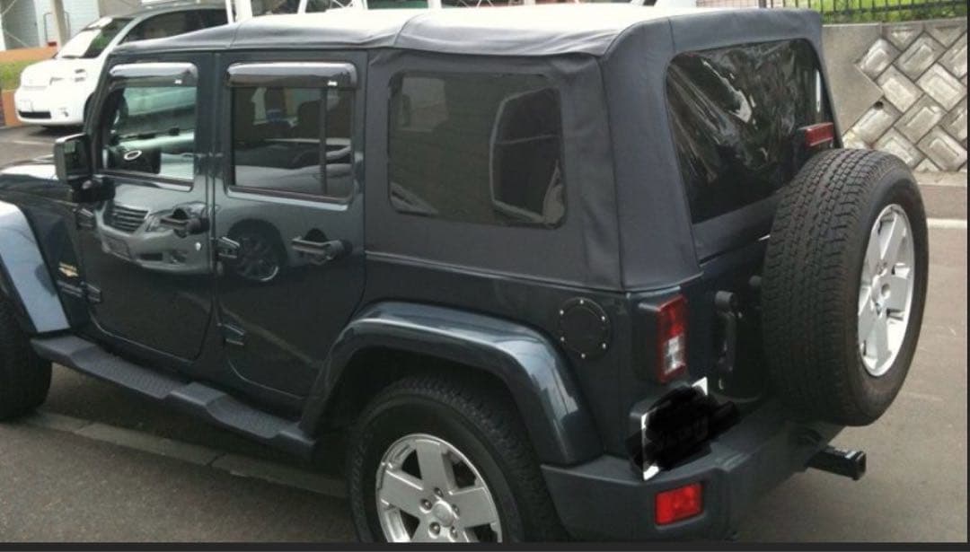 【美品】Jeep JK Wrangler MOPAR 純正幌4ドア用