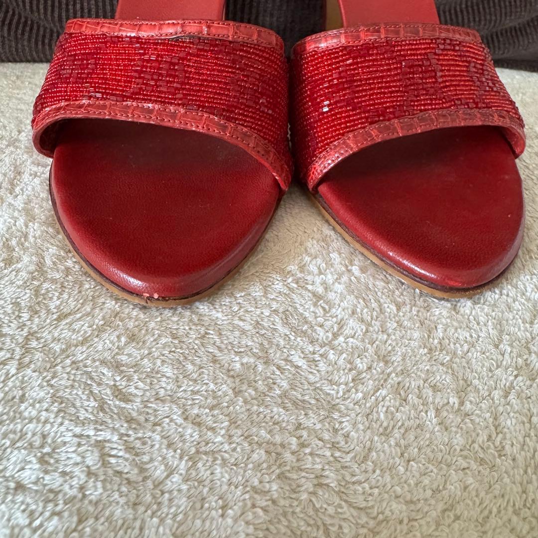 GUCCI サンダル レッド