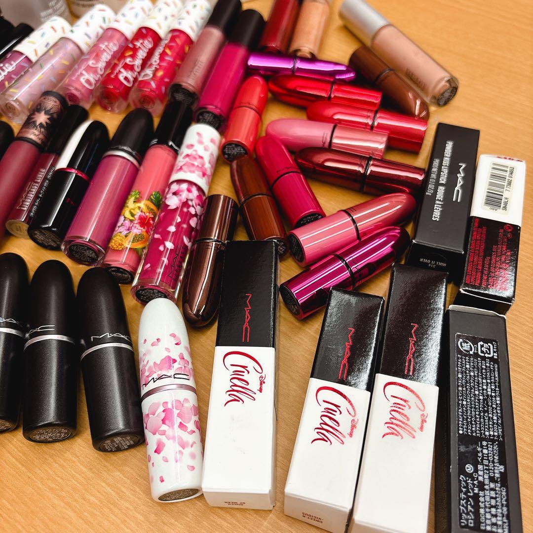 ☆MACオンリー　未使用多め　MACコスメおまとめ　約60点