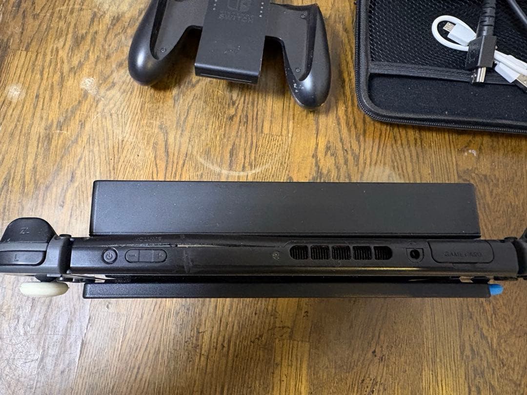 Nintendo Switch 本体 グレー カスタムボタン