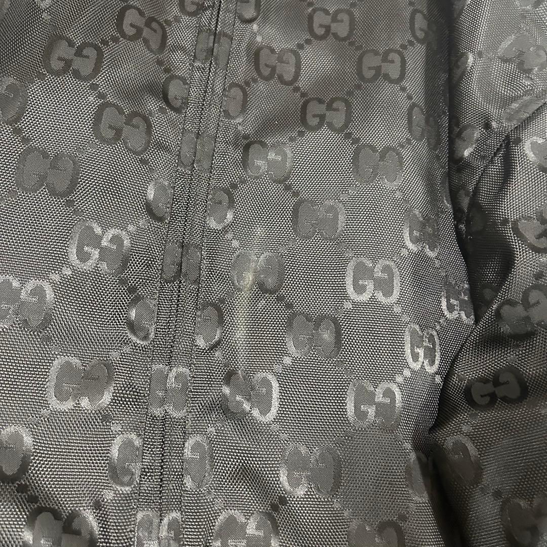 GUCCI GG総柄 定価30万超 ナイロンジャケット メンズ48