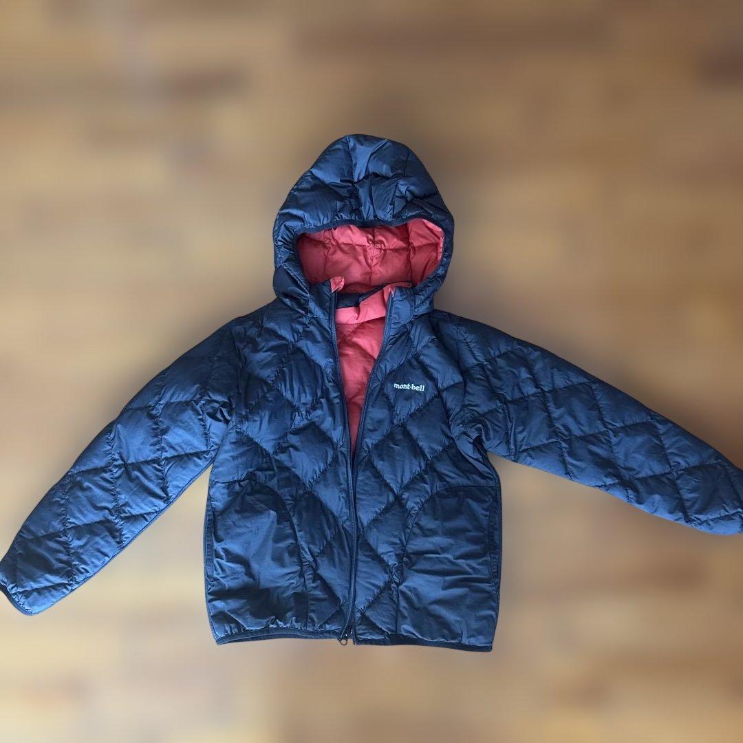 montbellダウンジャケット リバーシブル