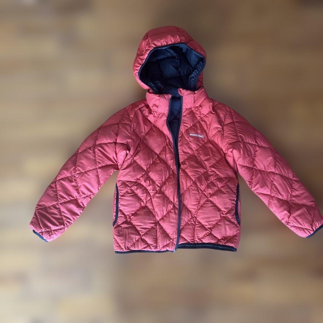 montbellダウンジャケット リバーシブル