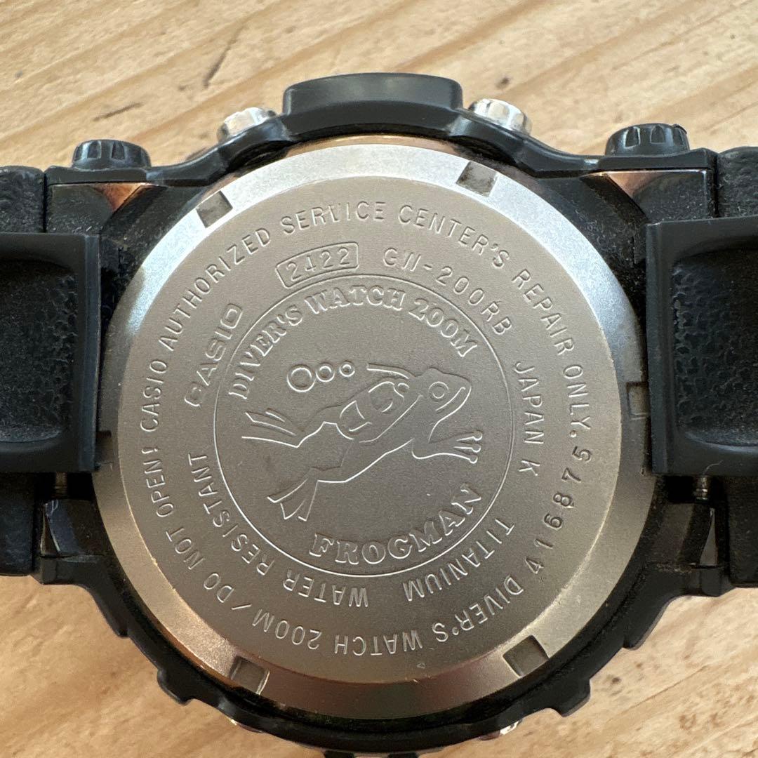 G-SHOCK FROGMAN GW-200 RBタフソーラー