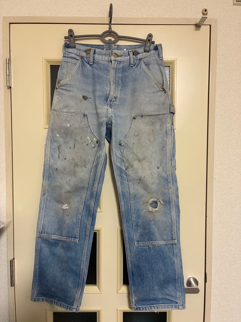 Carhartt ダブルニー　デニム　w30 usa