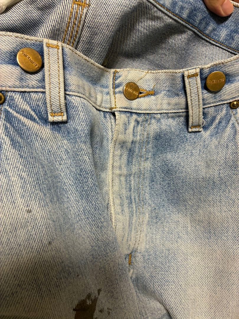 Carhartt ダブルニー　デニム　w30 usa