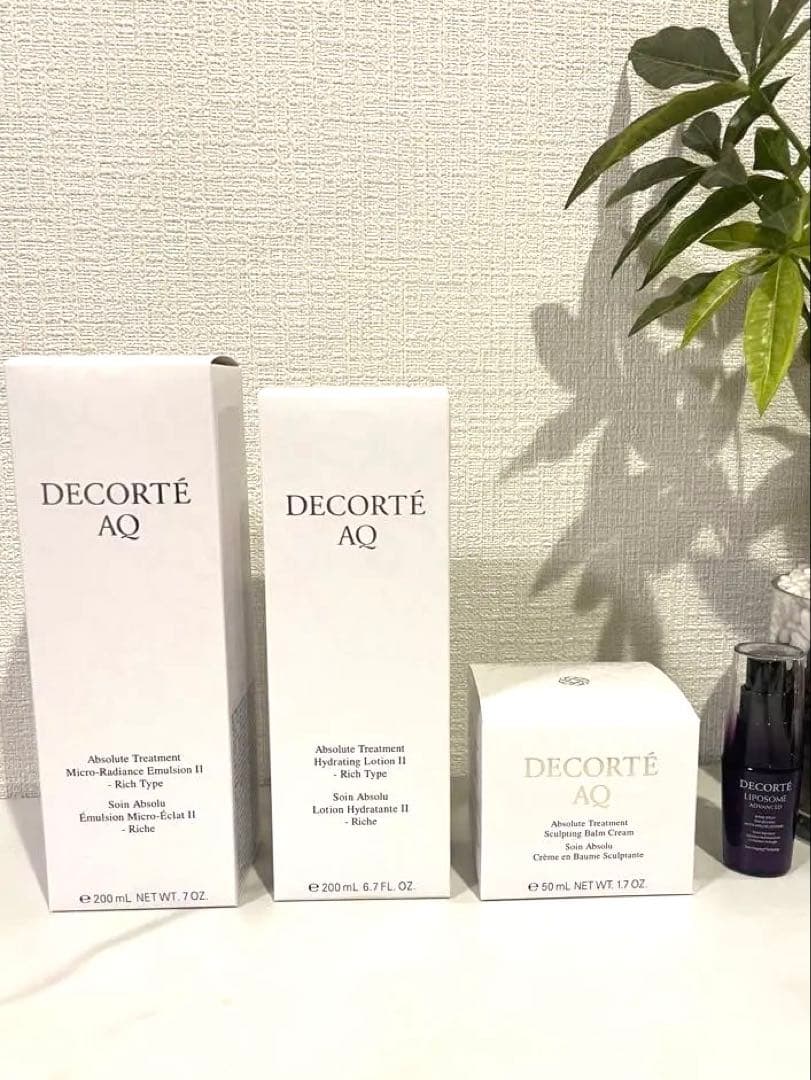 DECORTÉ AQ 化粧水&乳液&クリーム&美容液　新品セット
