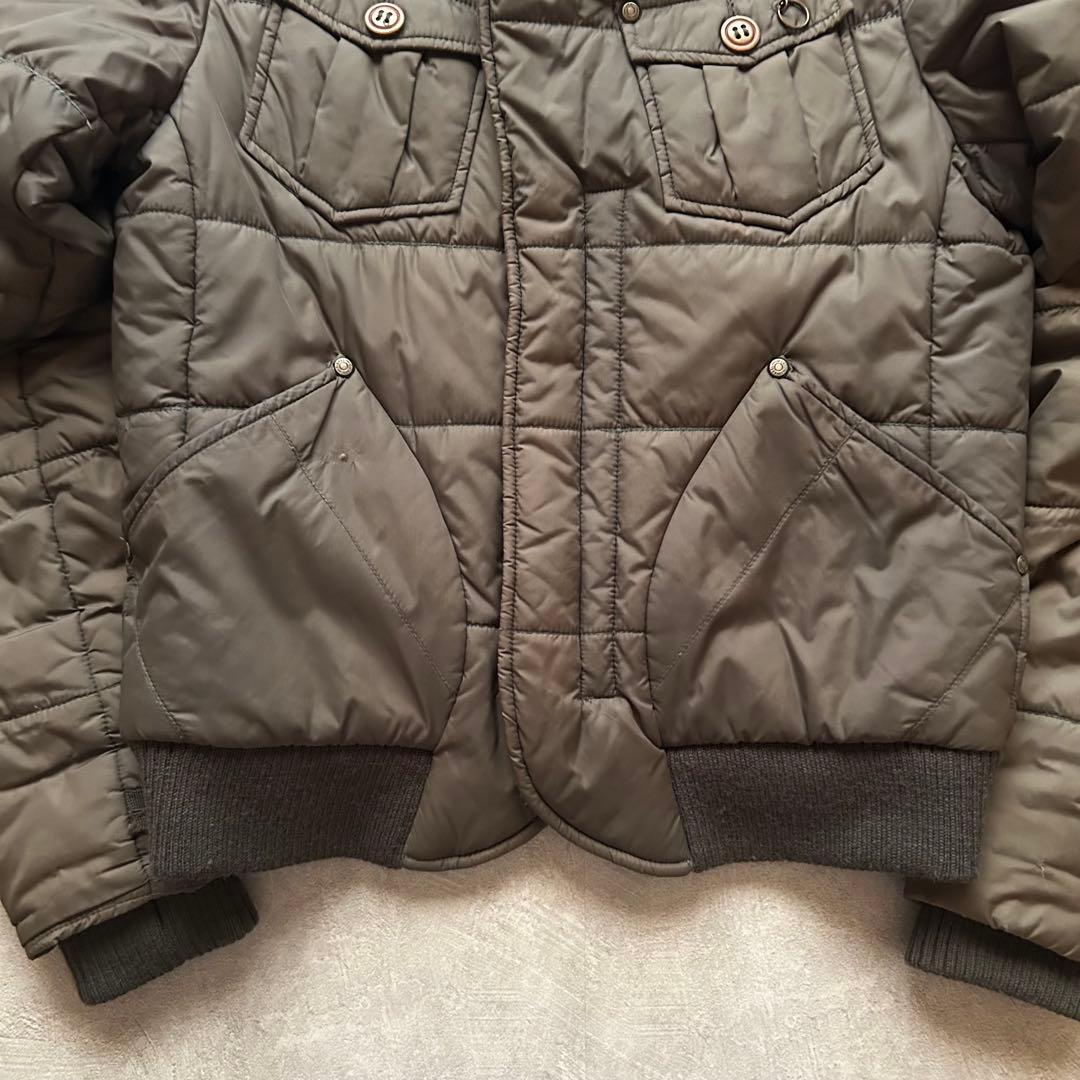 ジャケット・アウター archive grunge diesel nylon jacket khaki