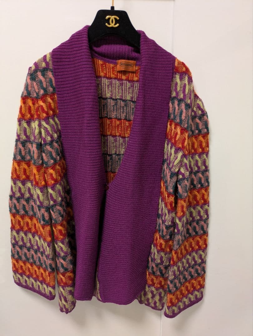 MISSONI ミッソーニ　　カーディガン　ミッソーニセーター　Lサイズ