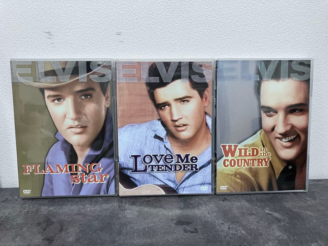 THE King エルヴィスプレスリー　DVDスペシャルBOX 3枚組