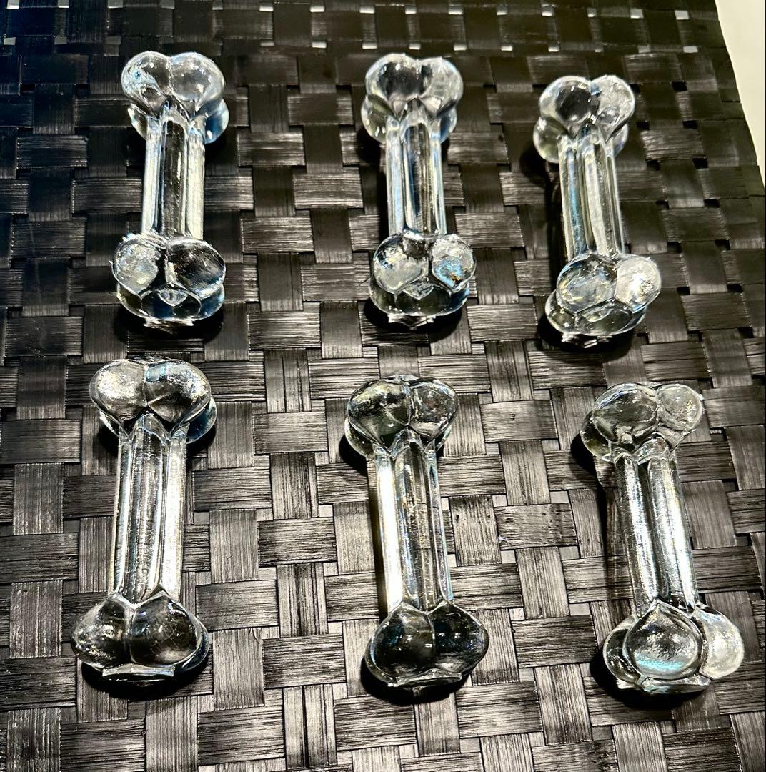 <断捨離価格> オールドバカラ カトラリーレスト 6個セット