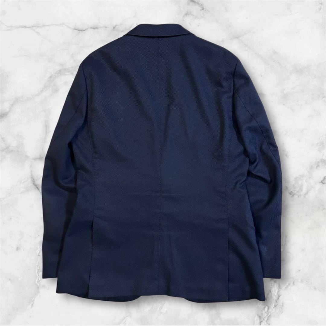 美品 マッキントッシュフィロソフィー トロッター テーラードジャケット ネイビー