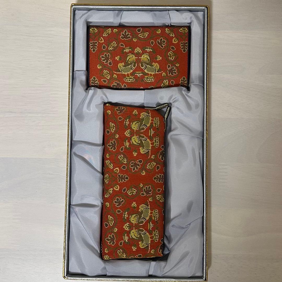 龍村美術織物　メガネケース&カードケース