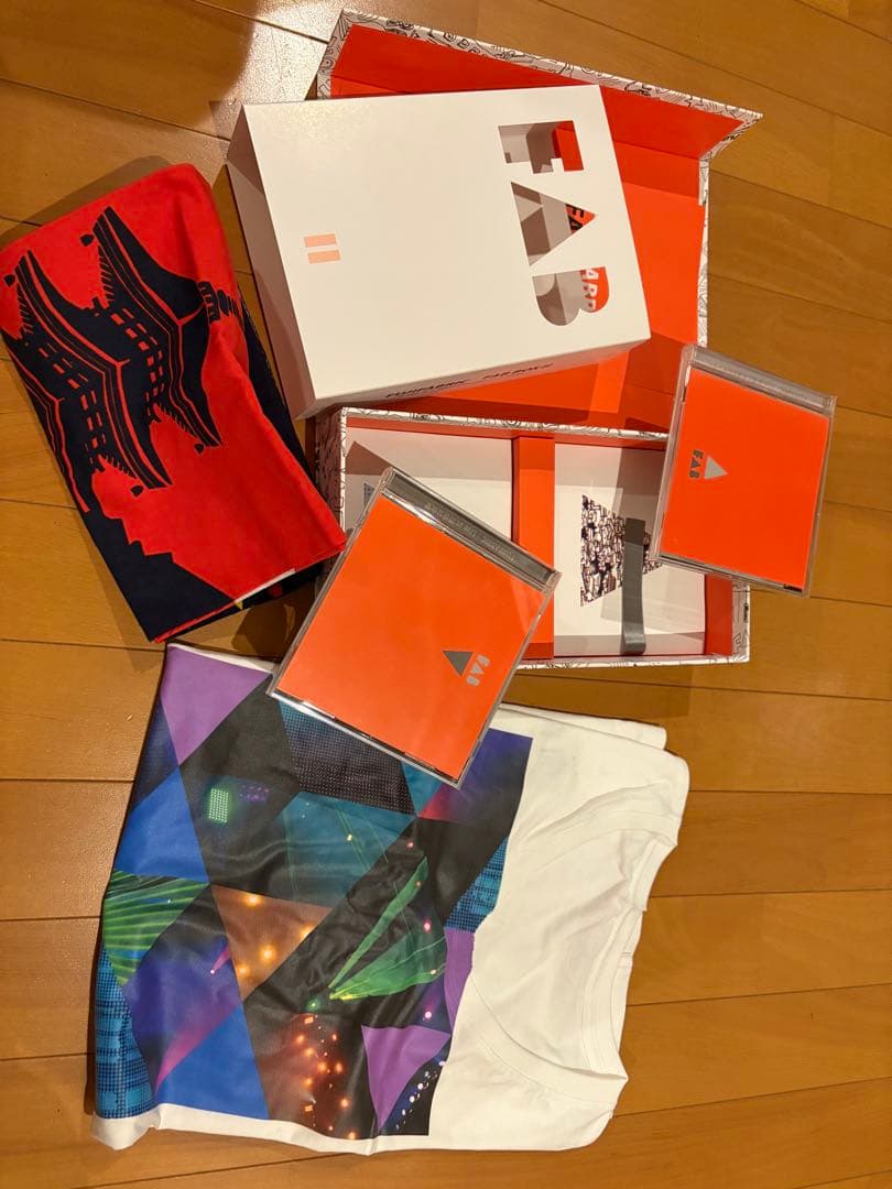 FAB BOX2 DVD2枚セット + Tシャツ等欠品なし
