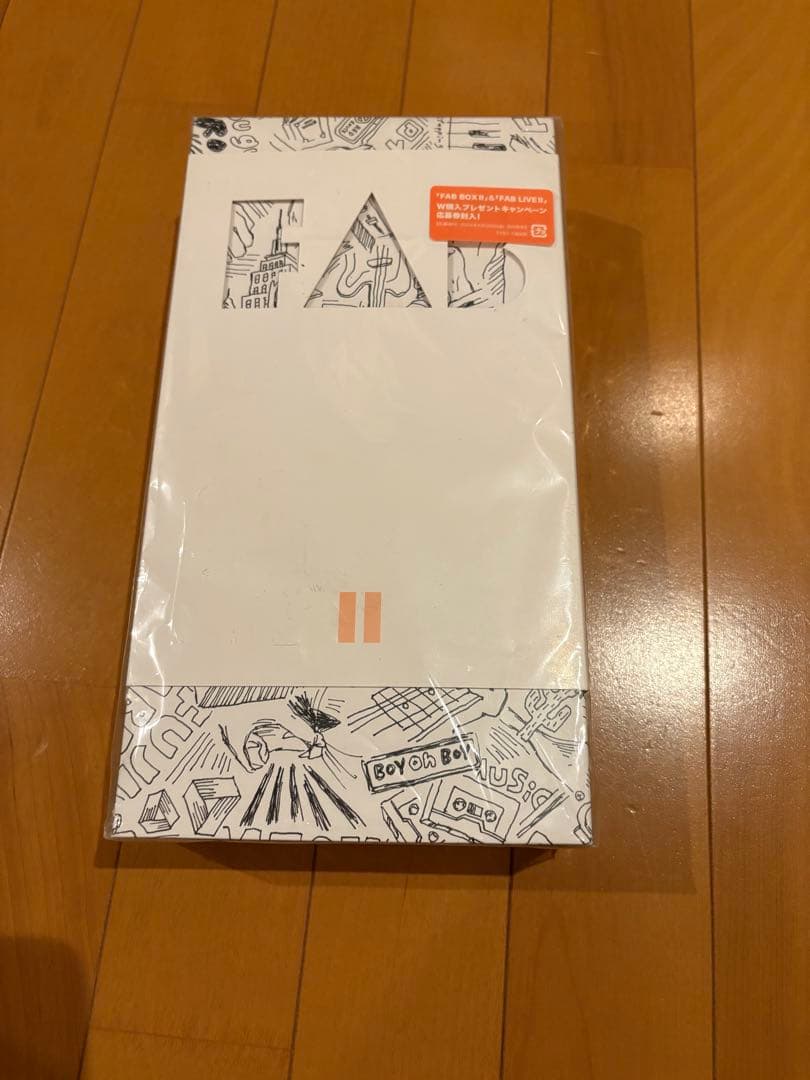 FAB BOX2 DVD2枚セット + Tシャツ等欠品なし