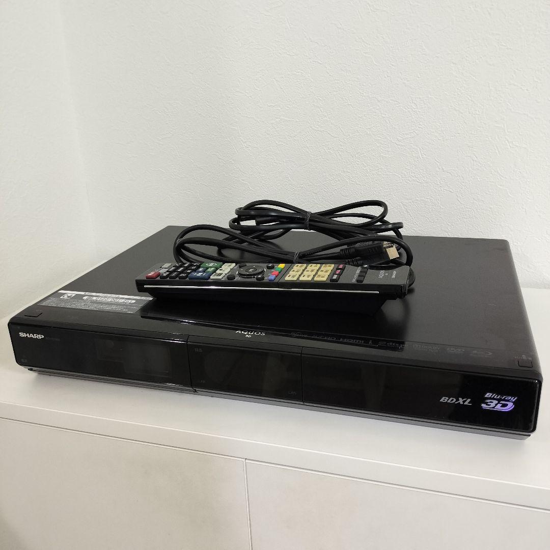 SHARP ブルーレイレコーダー BD-HDS63 リモコン付き