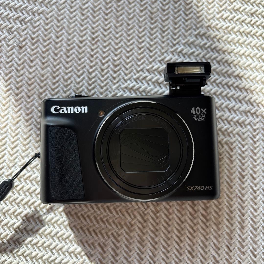 デジタルカメラ Canon PowerShot SX740 HS BK