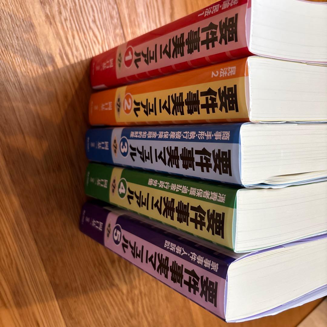 要件事実マニュアル　１ 〜５（第７版）５冊セット 岡口基一／著