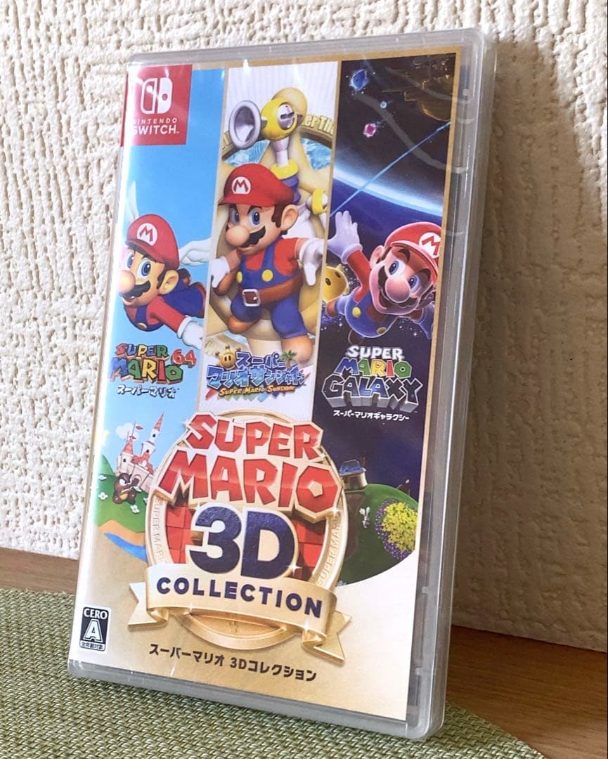 新品未使用 スーパーマリオ3Dコレクション イオン特典クリアファイル付き