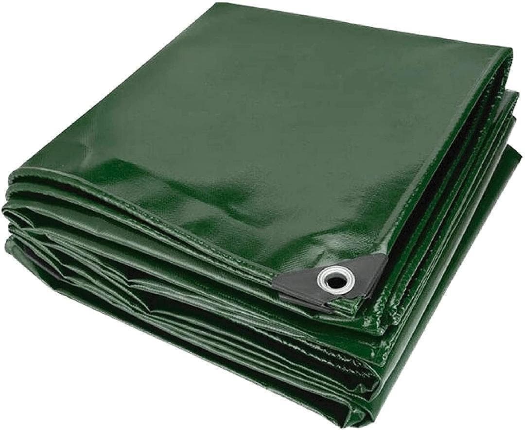 グリーンシートレジャーシート ビニールシート防水 厚手7.2*9.0m 1095