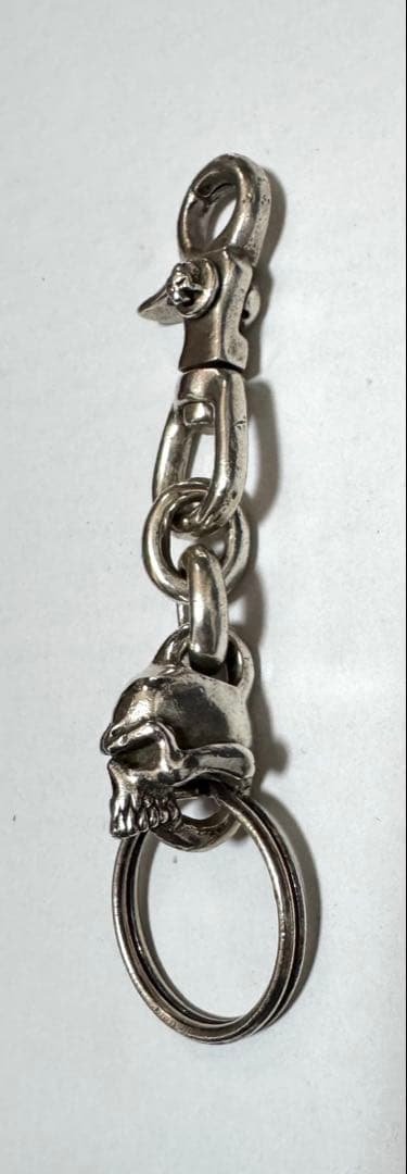 レアTHIRTEENDESIGNS サーティーンMADSkull キーチェーン