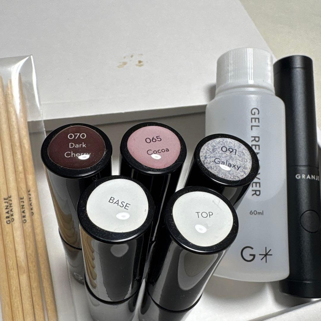 【中古品】グランジェ GRANJE ネイルセット ジェルネイル