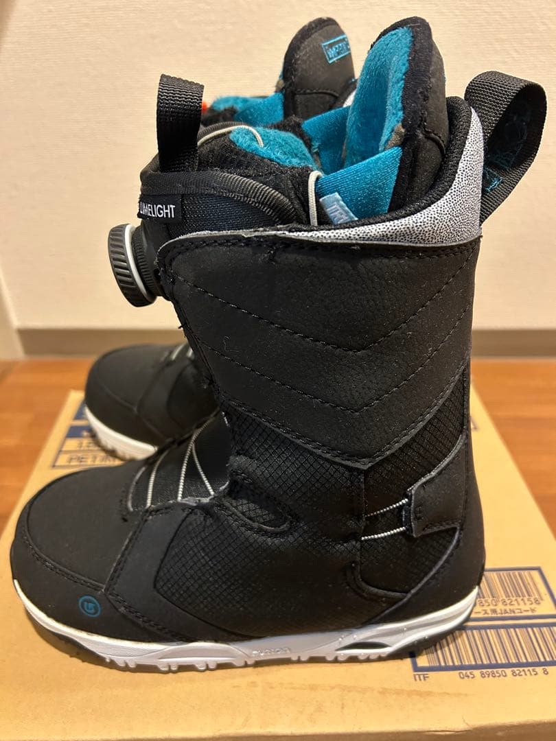 BURTON ブラック　BOA レディース　23.5 美品