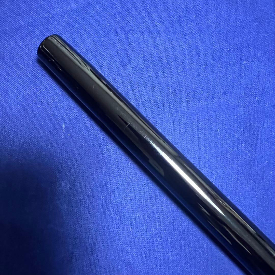 篠笛丸山 9本半調子 唄物 黒漆塗 笛袋付