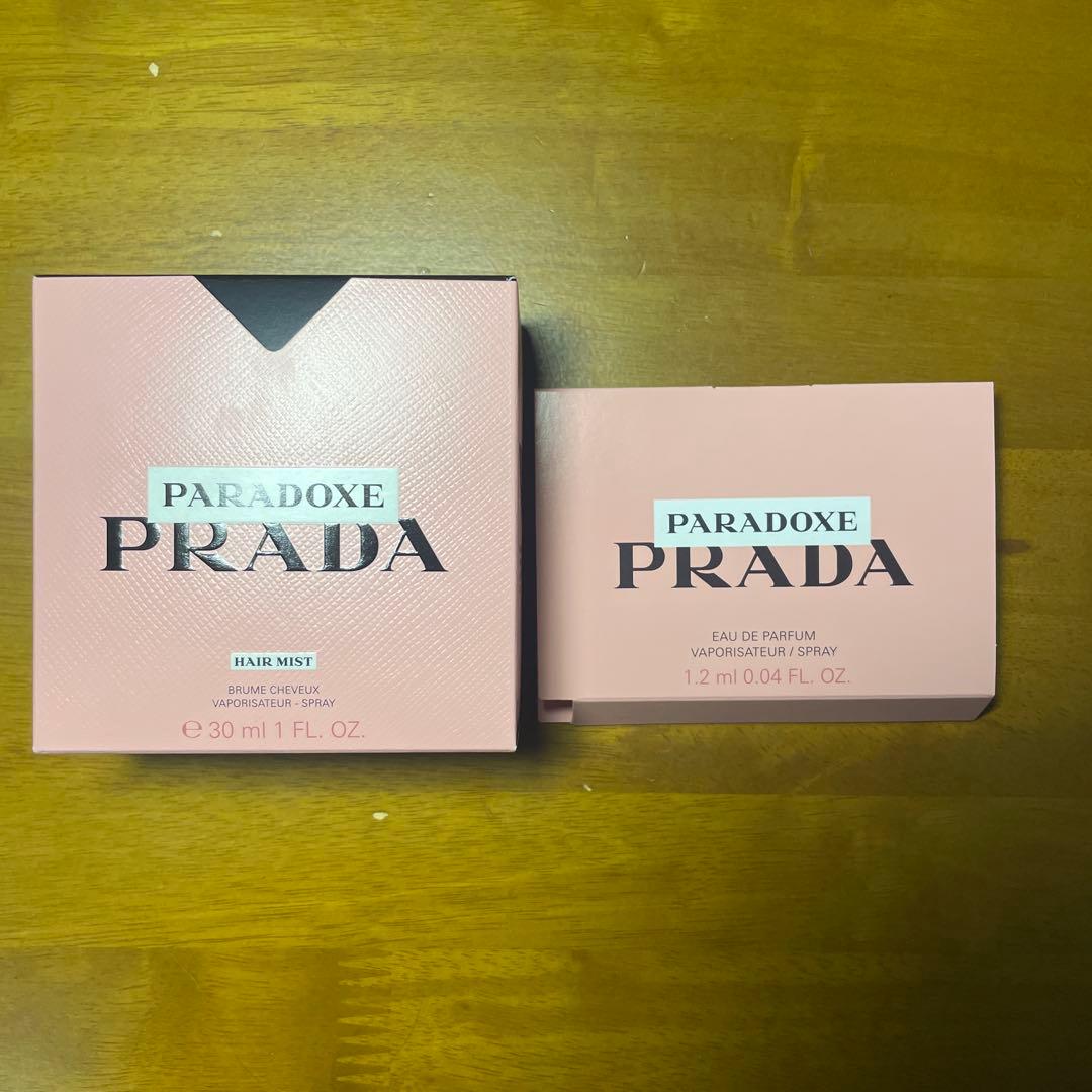PRADA パラドックス ヘアミスト 30ml +オーデパルファム 1.2ml
