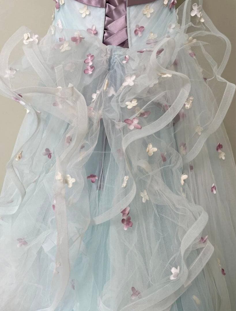 希少✨大人気✨キヨコハタ カラードレス 5〜9号　披露宴 ティファニーブルー