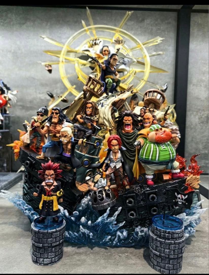 赤髪海賊団 フィギュア YZスタジオ 頂上戦争