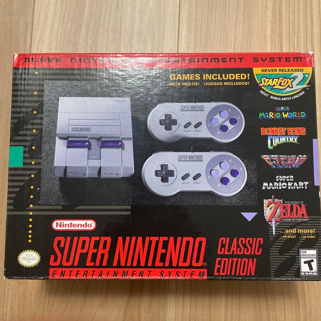 北米版Nintendo スーパーファミコンクラシックエディション