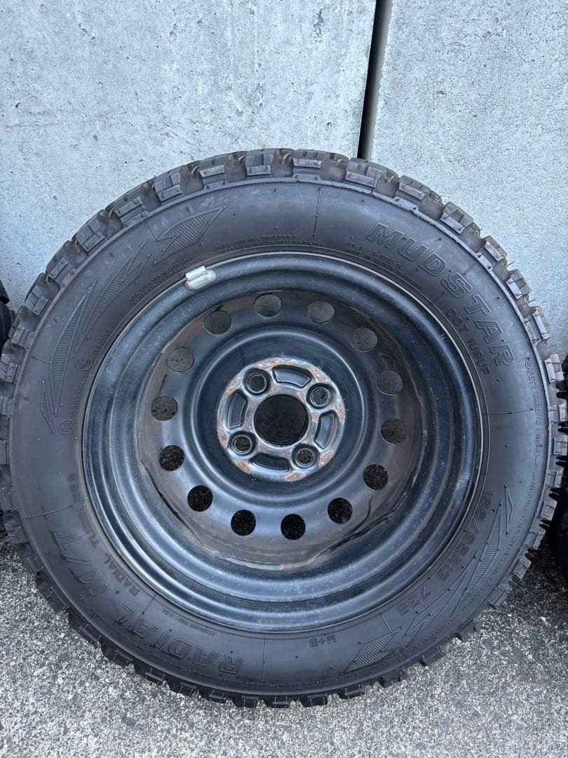 [zakkyさん専用］MUDSTAR RADIAL M/T タイヤ 4本セット