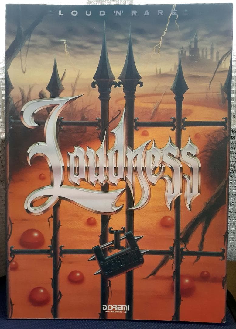 「LOUDNESS」LOUD 'N' RARE バンドスコア 希少♪　ラウドネス