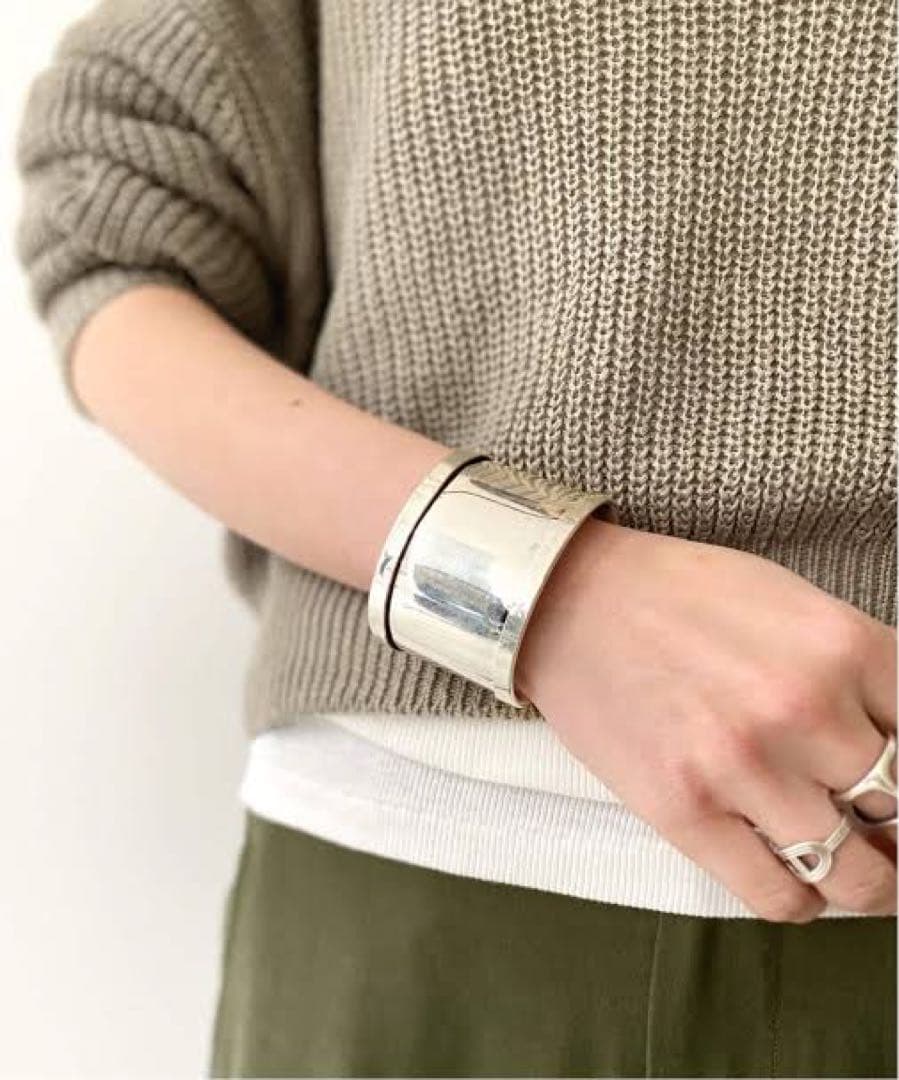 ころ様アパルトモン MARIA RUDMAN SILVER BIG BANGLE
