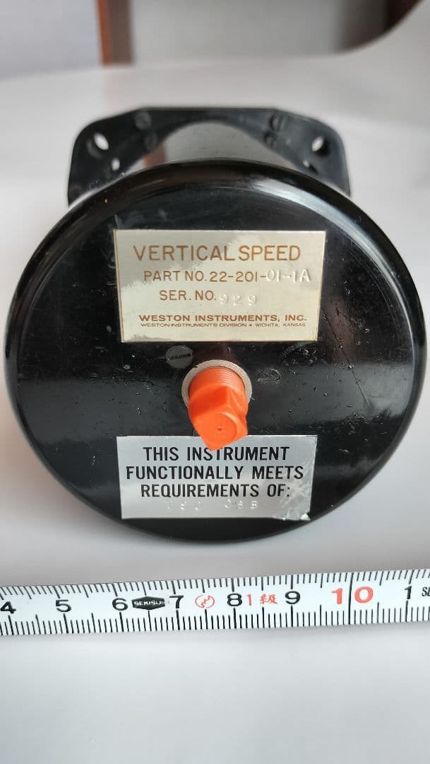 航空計器　昇降計