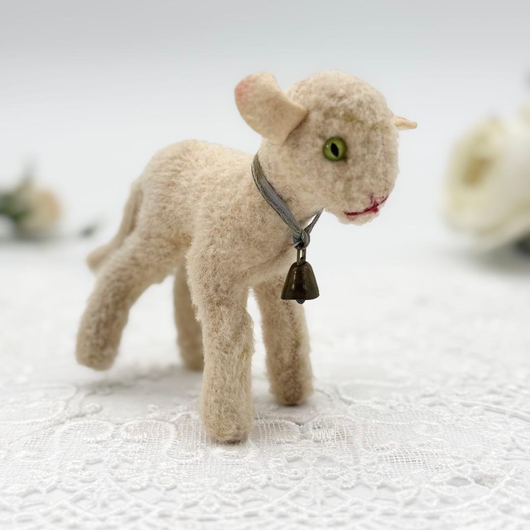シュタイフ★Lamby 10cm★最小サイズ/ヒツジのランビー/ひつじ/羊/ラム