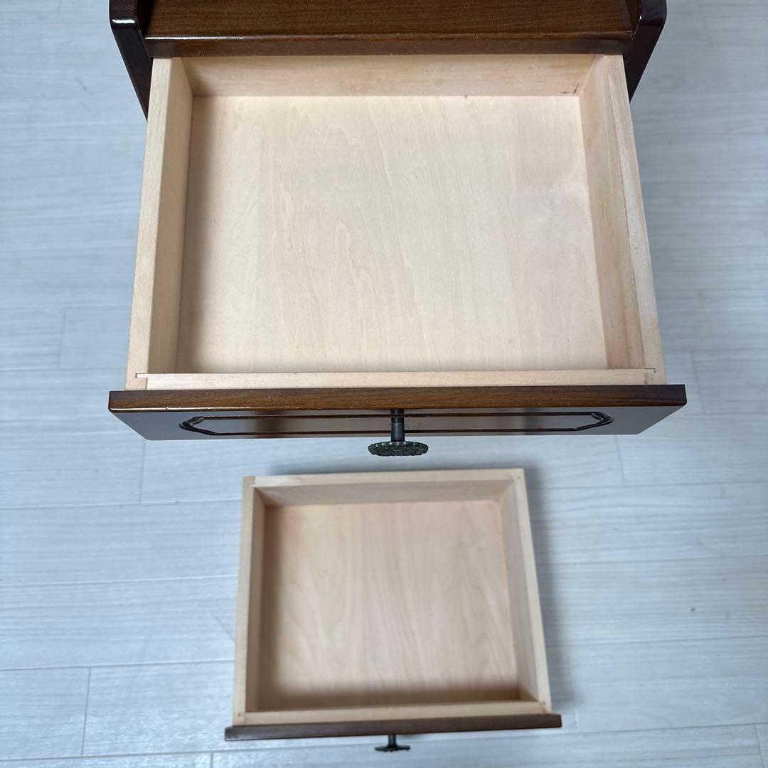 カリモク コロニアル 電話台 TEL台 FAX台 サイドテーブル i4※