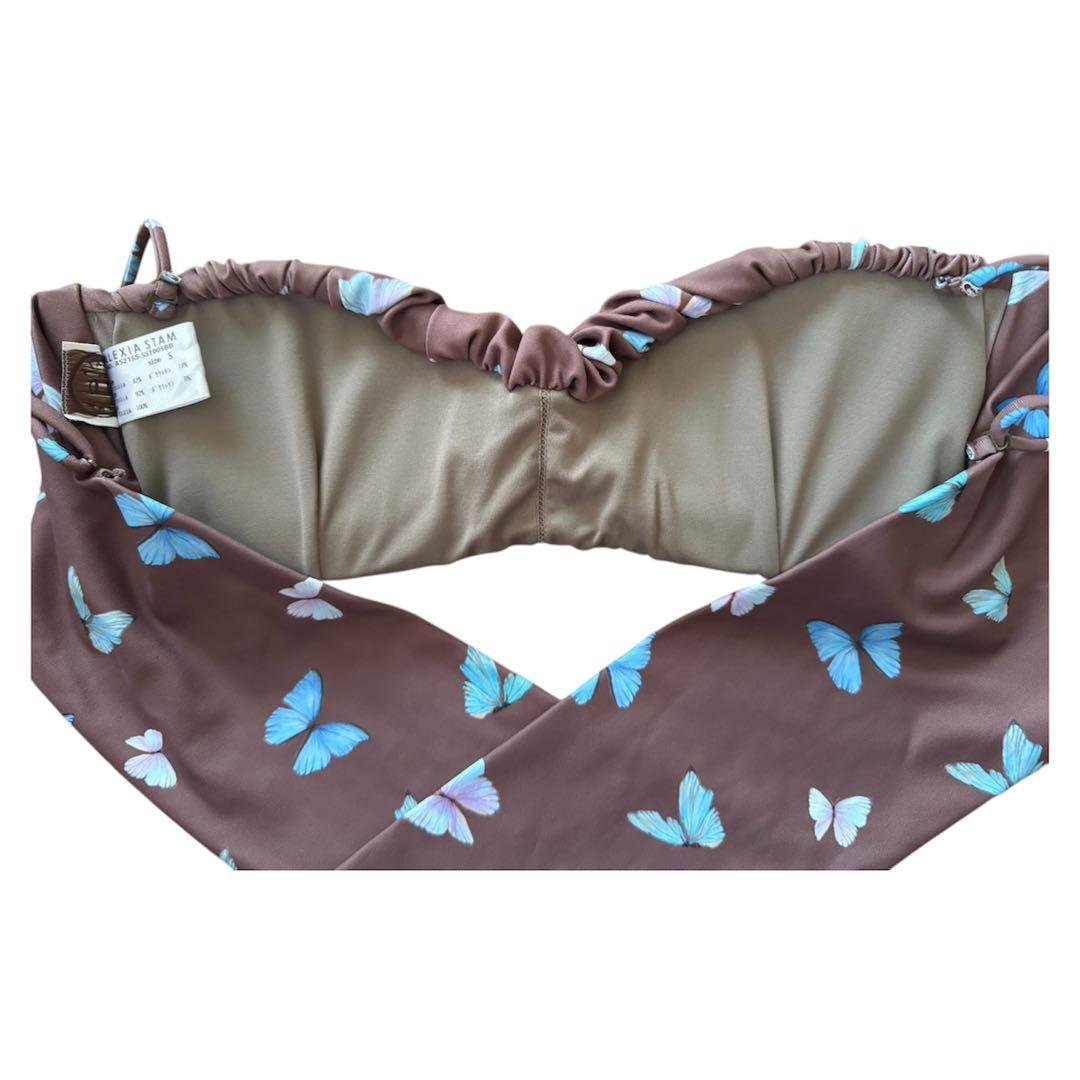 【新品未使用】ALEXIA STAM ビキニ トップス バタフライ メラニー